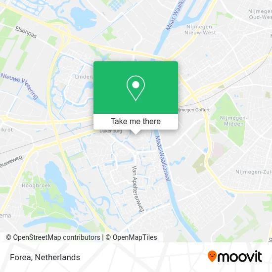 Forea map