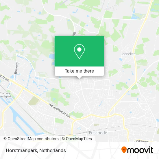 Horstmanpark map