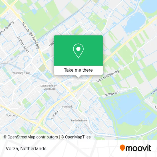 Vorza map