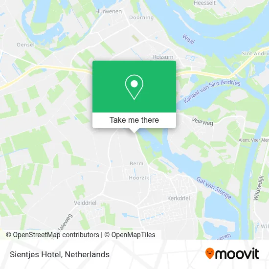 Sientjes Hotel map
