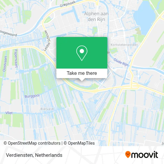 Verdiensten map