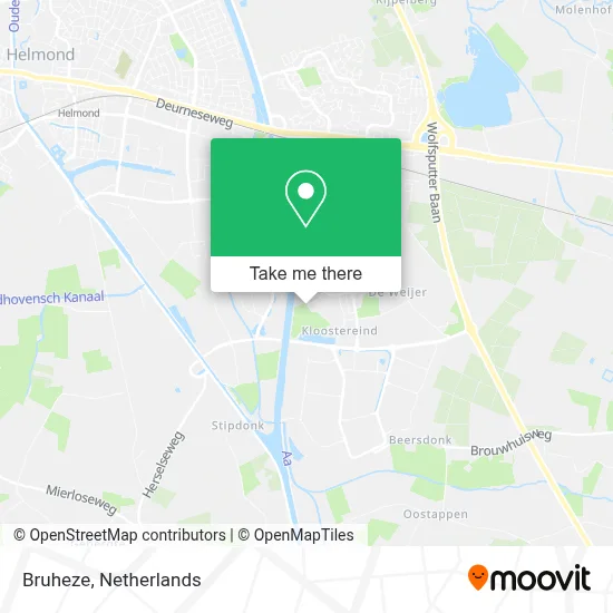 Bruheze map
