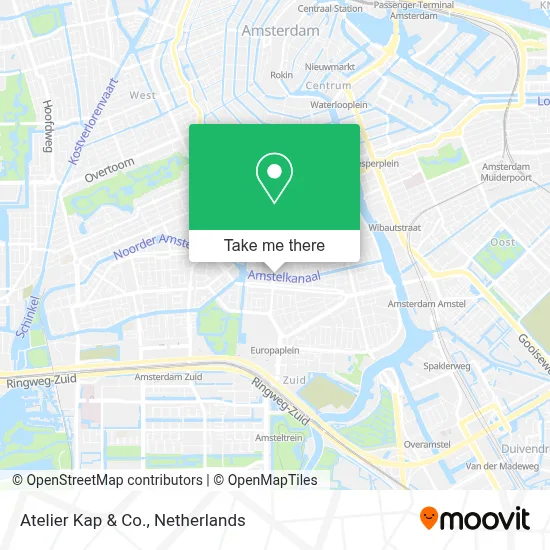 Atelier Kap & Co. map
