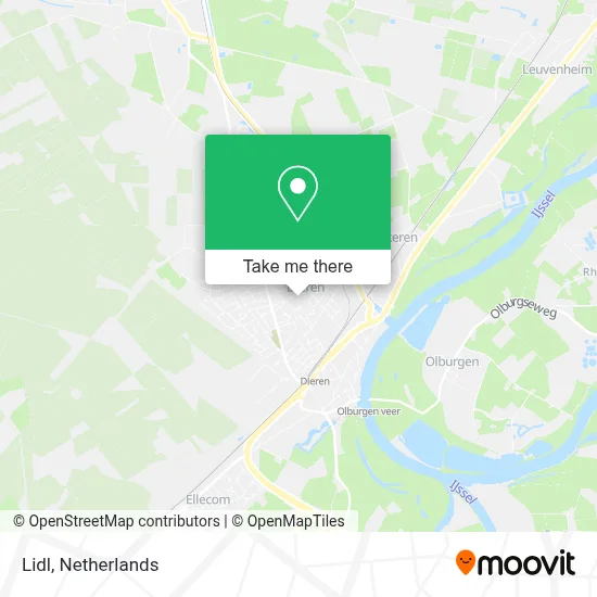 Lidl map