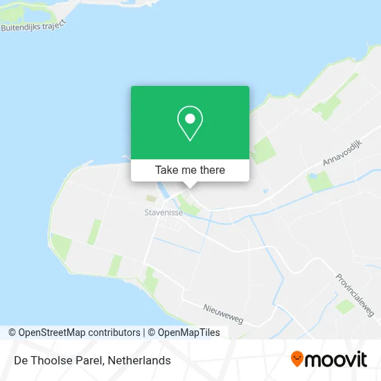 De Thoolse Parel map