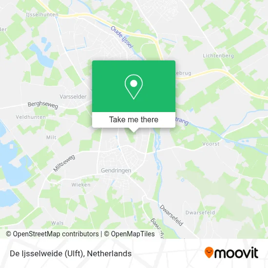 De Ijsselweide (Ulft) map