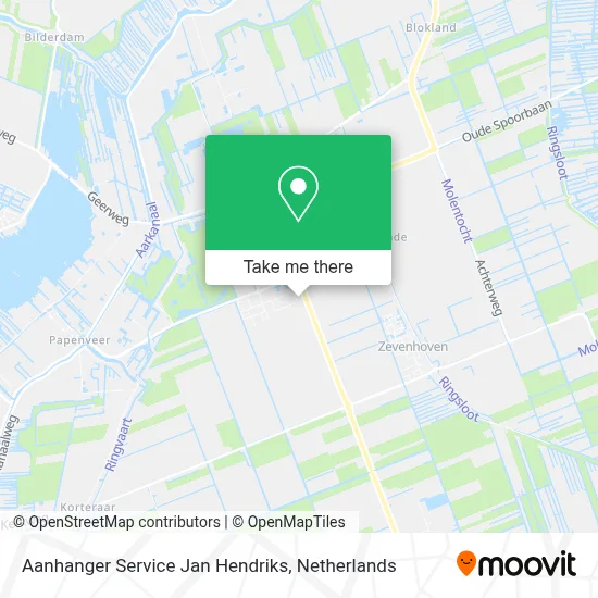 Aanhanger Service Jan Hendriks map