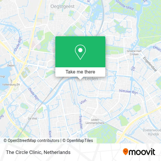 The Circle Clinic map
