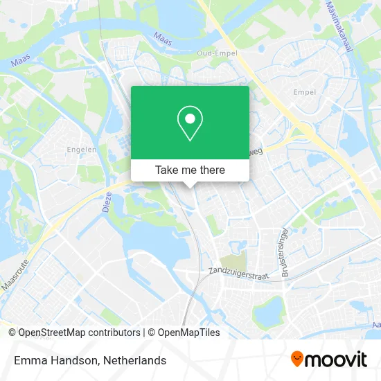 Emma Handson map