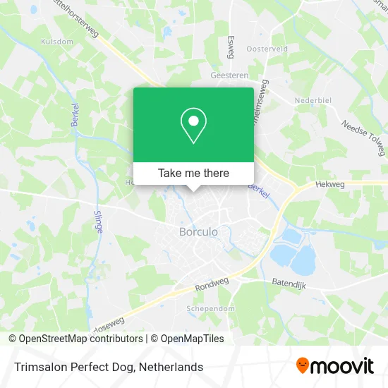 Trimsalon Perfect Dog map