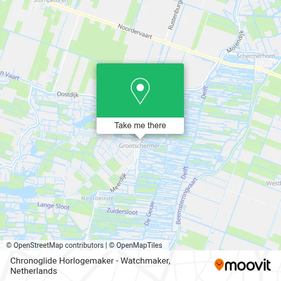 Chronoglide Horlogemaker - Watchmaker Karte