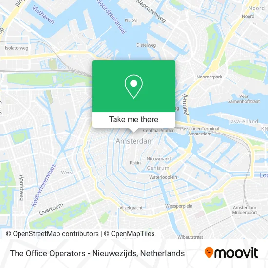 The Office Operators - Nieuwezijds map