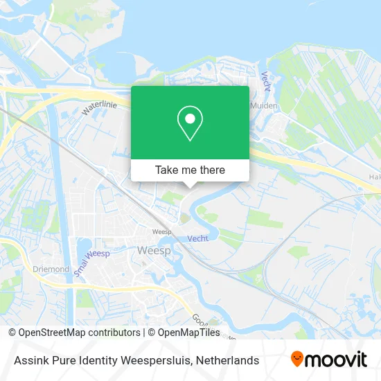 Assink Pure Identity Weespersluis map
