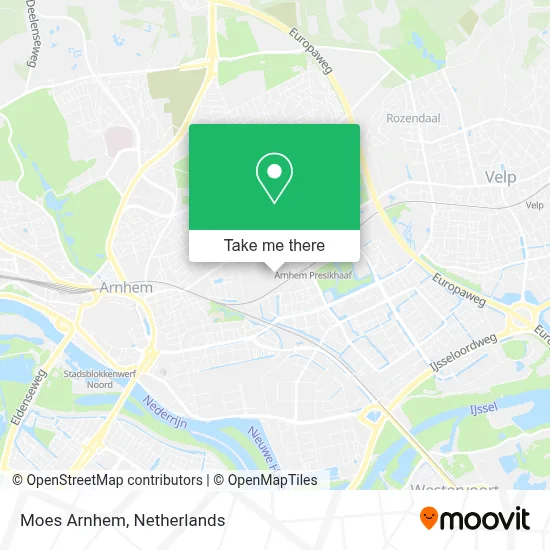 Moes Arnhem map