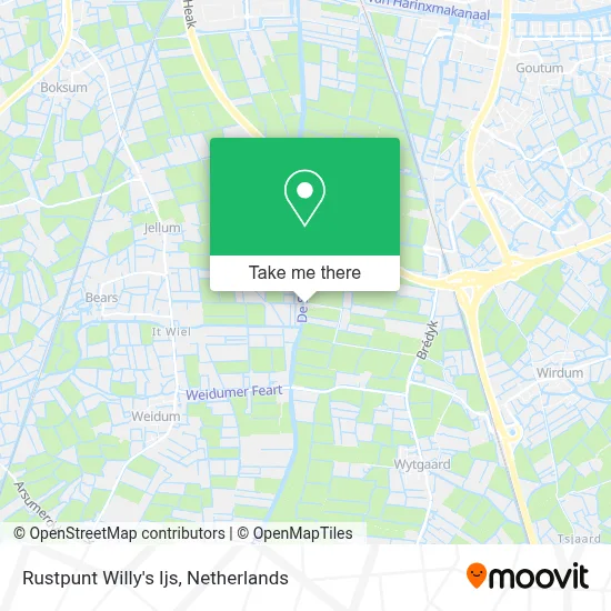 Rustpunt Willy's Ijs Karte
