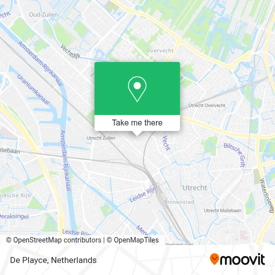 De Playce map