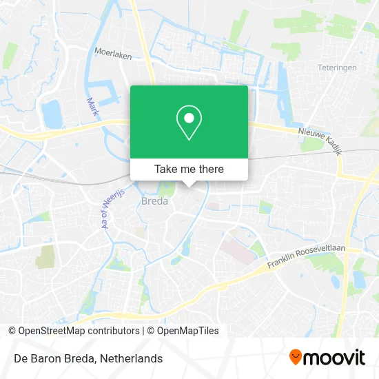 De Baron Breda Karte