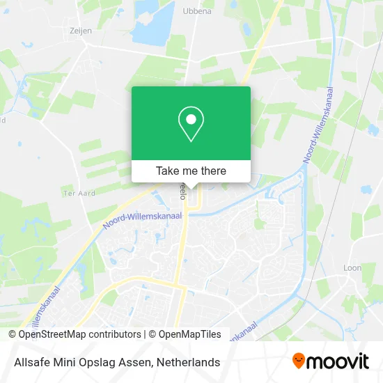 Allsafe Mini Opslag Assen Karte