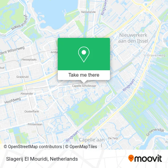 Slagerij El Mouridi map