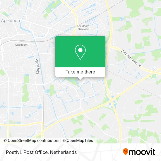 Postnl Postkantoor map