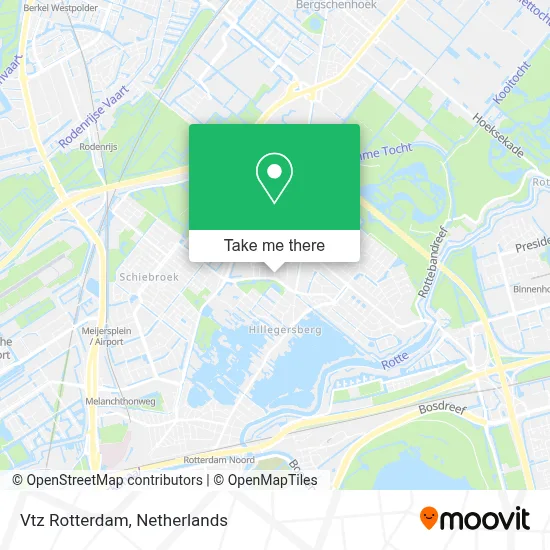 Vtz Rotterdam map