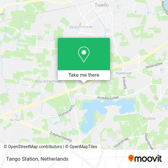 Tango Station map