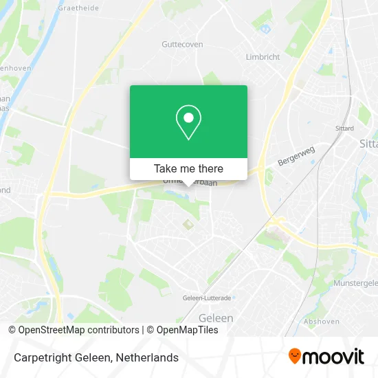 Carpetright Geleen map