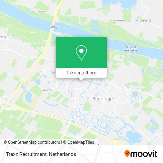 Trexz Recruitment map