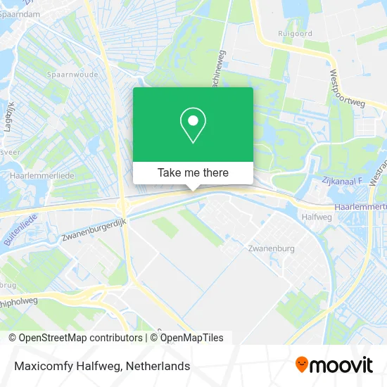 Maxicomfy Halfweg map