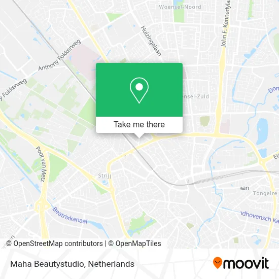 Maha Beautystudio map