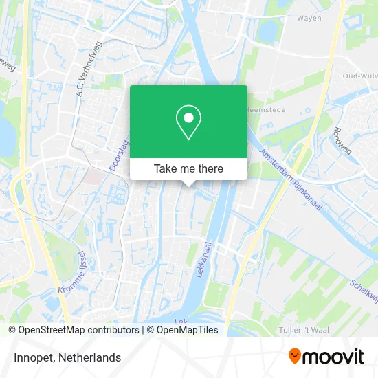 Innopet map