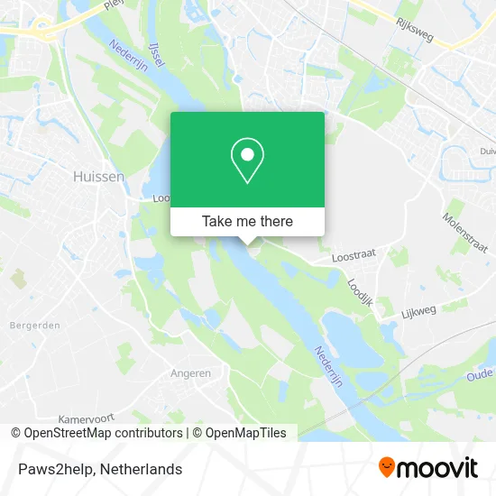 Paws2help map