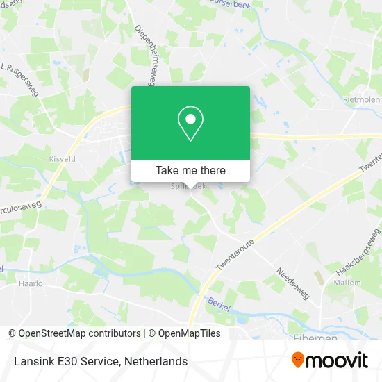 Lansink E30 Service map