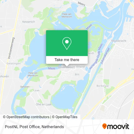 Postnl Postkantoor map