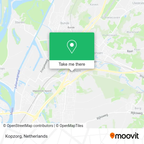 Kopzorg map