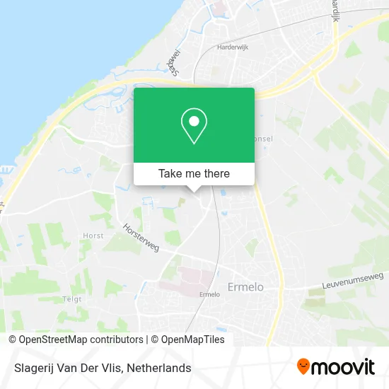 Slagerij Van Der Vlis map