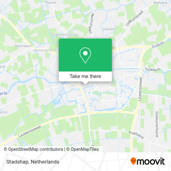 Stadshap map