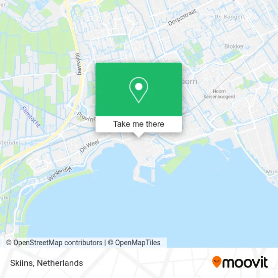 Skiins map