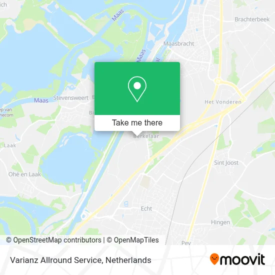 Varianz Allround Service map