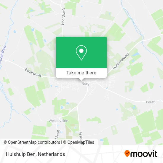 Huishulp Ben map
