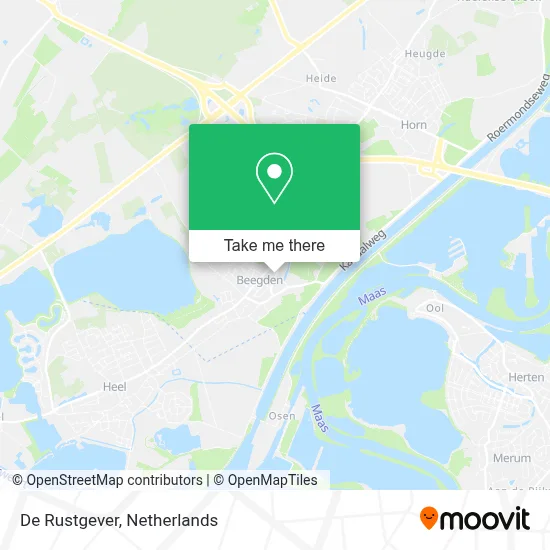 De Rustgever map