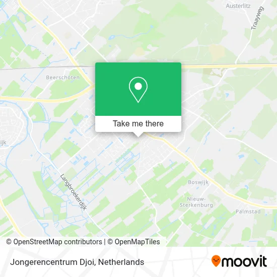 Jongerencentrum Djoi map