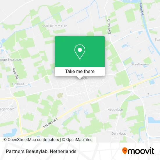 Partners Beautylab map