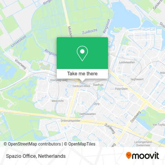 Spazio Office map