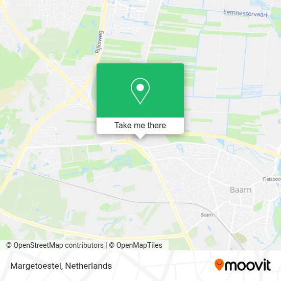 Margetoestel map