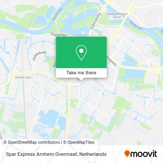 Spar Express Arnhem Overmaat map