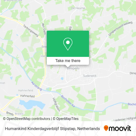 Humankind Kinderdagverblijf Stipstap map
