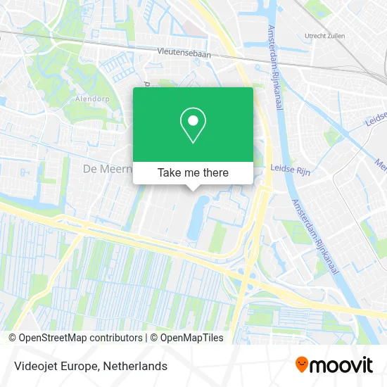 Videojet Europe map