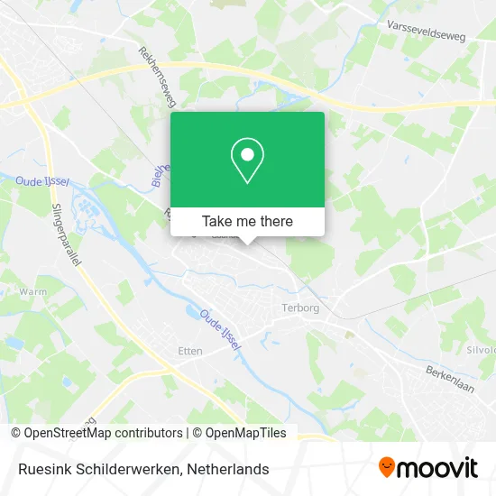 Ruesink Schilderwerken Karte