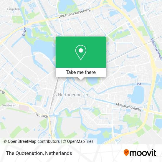 The Quotenation map